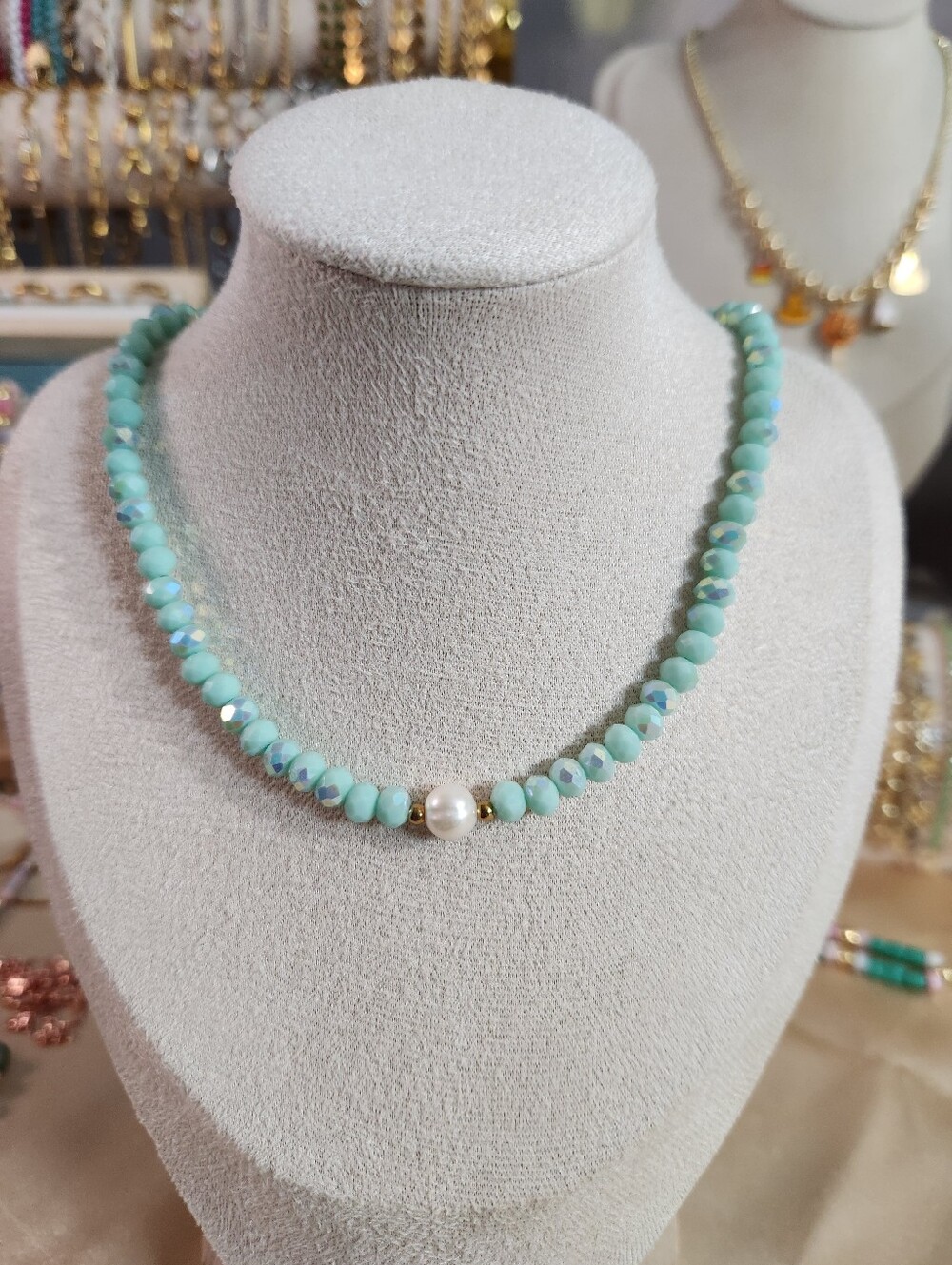 Freshwater Pearl Choker Necklace